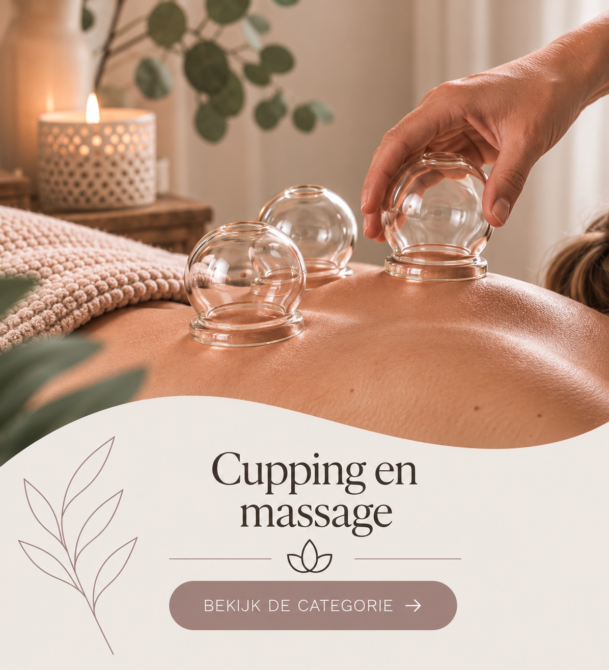 Cupping en massage