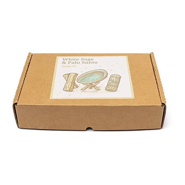 Smudge Set Witte Salie & Palo Santo Smudge Set Witte Salie & Palo Santo