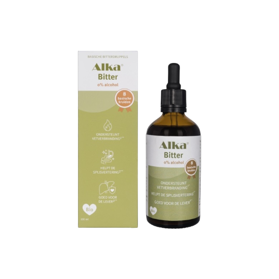 Alka® Bitter 0% Alcohol – Biologische bitterdruppels
