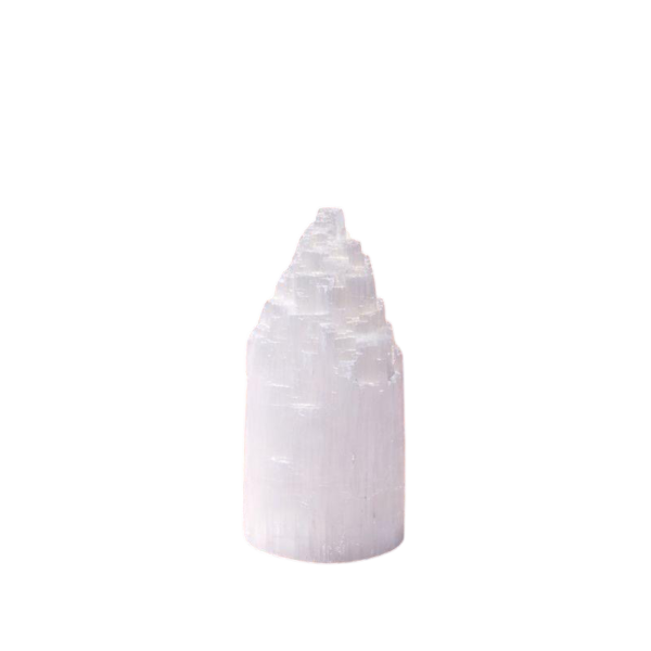 Edelsteen IJsberg Seleniet Wit – ca. 6 cm