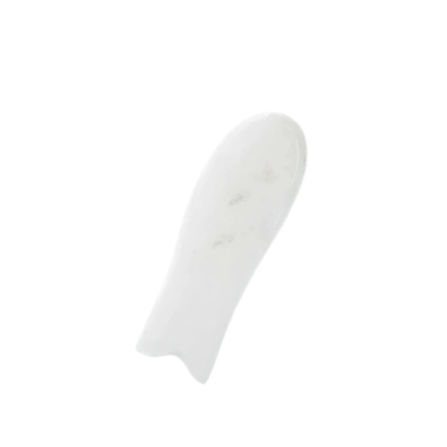 Guasha witte jade