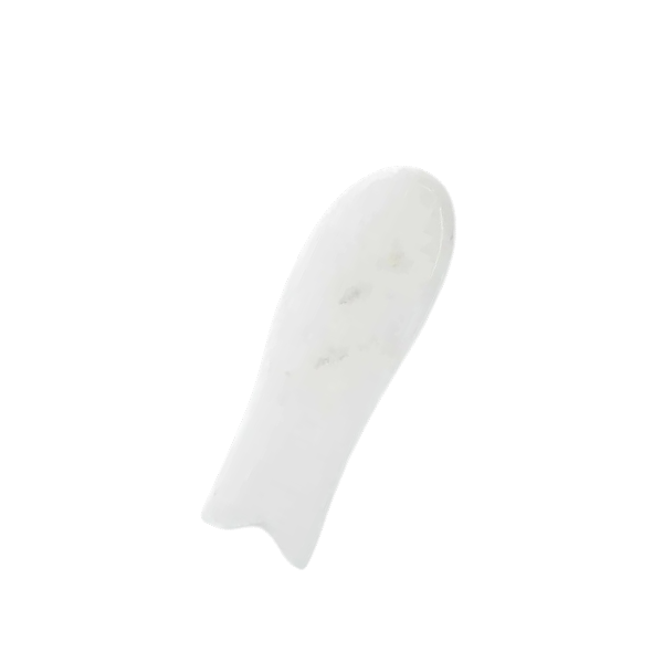 Guasha witte jade
