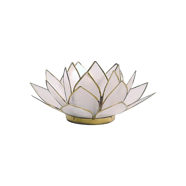 Lotus Sfeerlicht Naturel_Goud+ – 13,5 cm Lotus Sfeerlicht Naturel/Goud+ – 13,5 cm