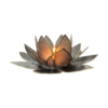 Lotus Sfeerlicht Zwart met Goudrand – 13,5 cm