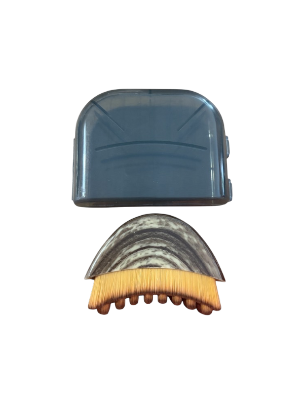 Lymfedrainage gezichtsborstel leopard